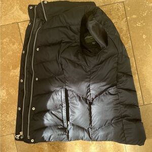 Eddie Bauer Black Goose Down Jacket